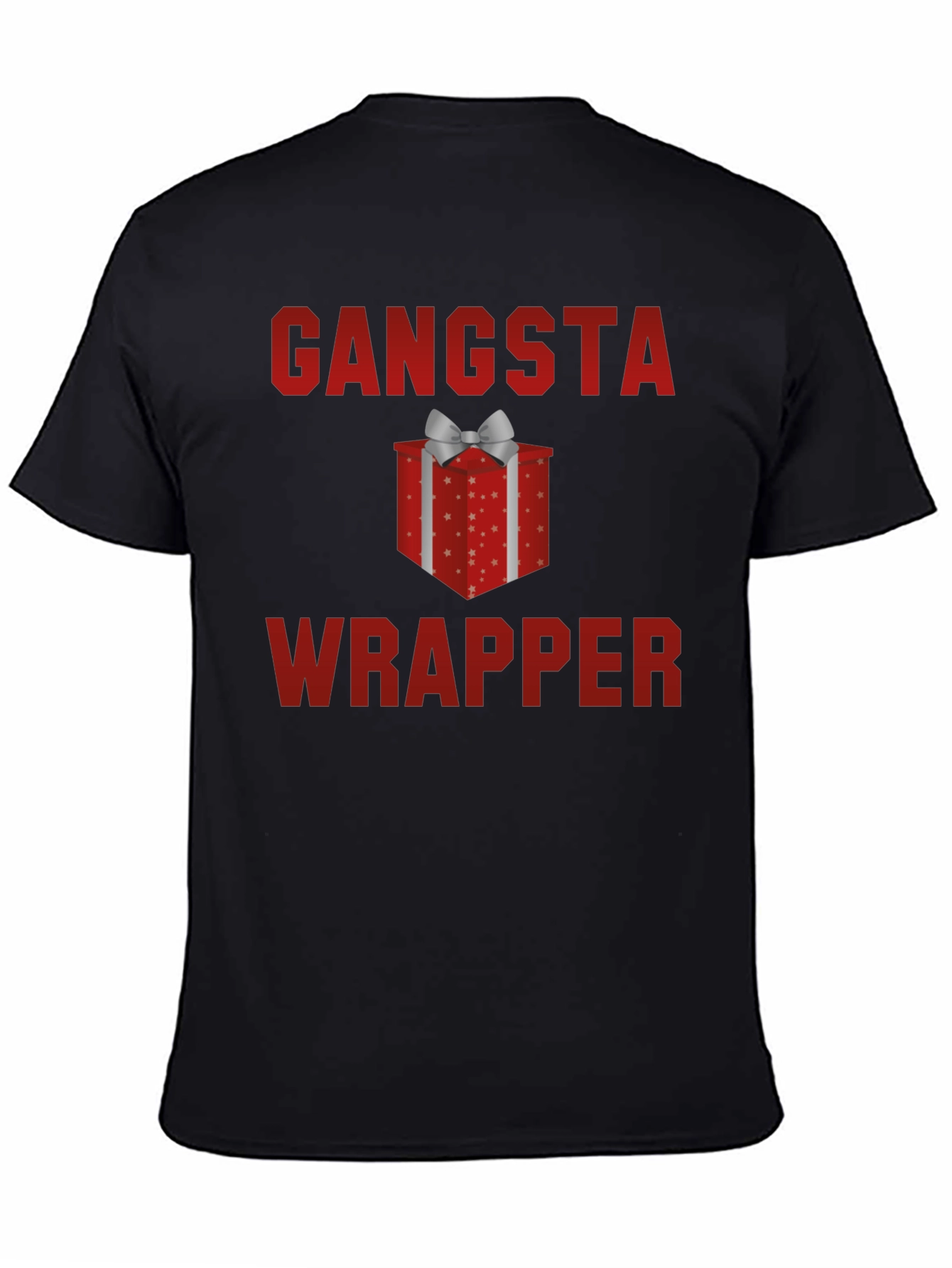 Gangsta Wrapper Funny Holiday T-Shirt