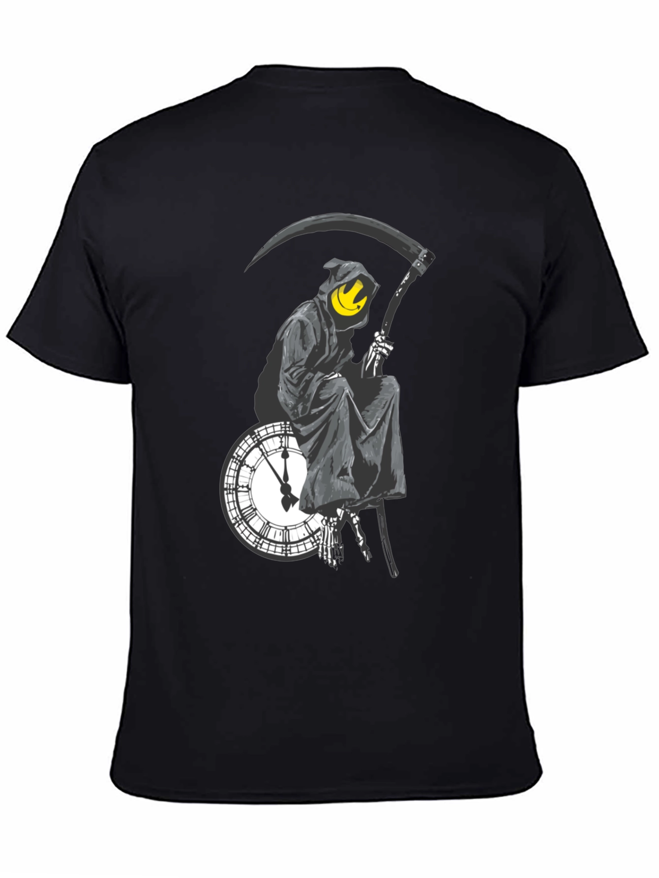 Grim Reaper Clock T-Shirt
