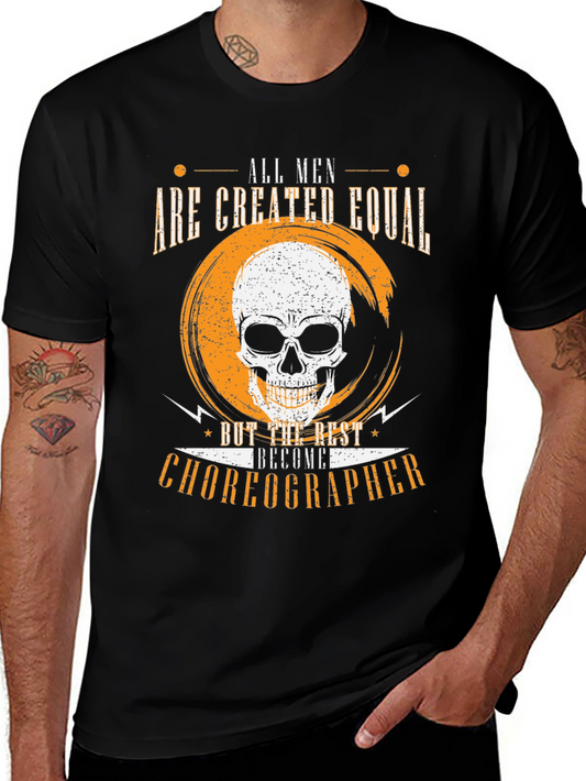 Choreographer Skull Graphic T-Shirt