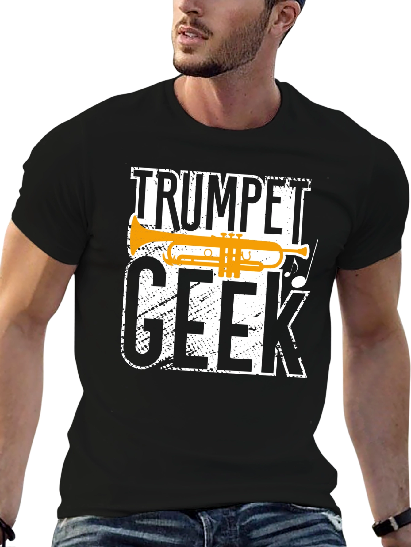 Trumpet Geek T-Shirt - Musician Humor Tee