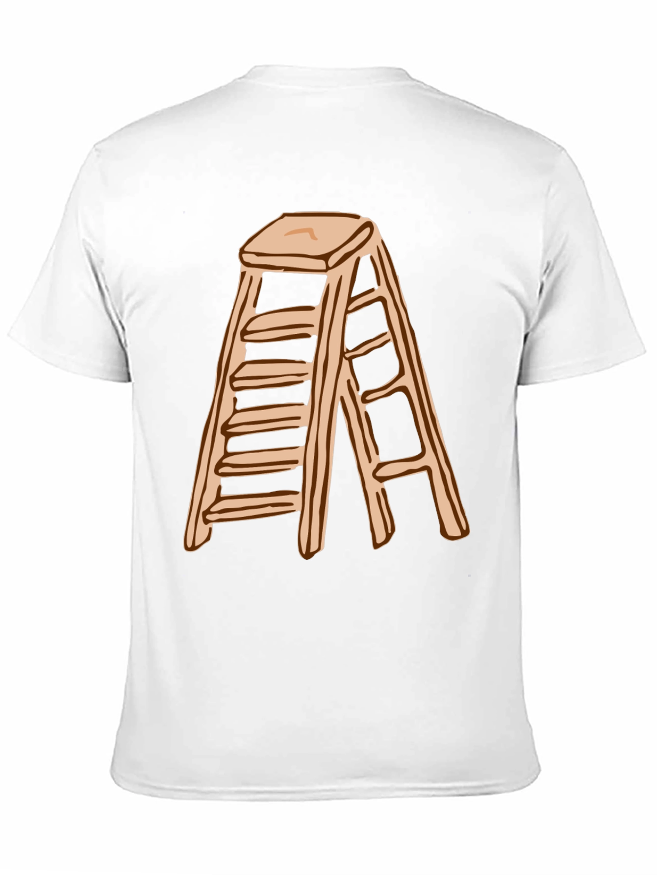 Ladder Graphic T-Shirt - Black