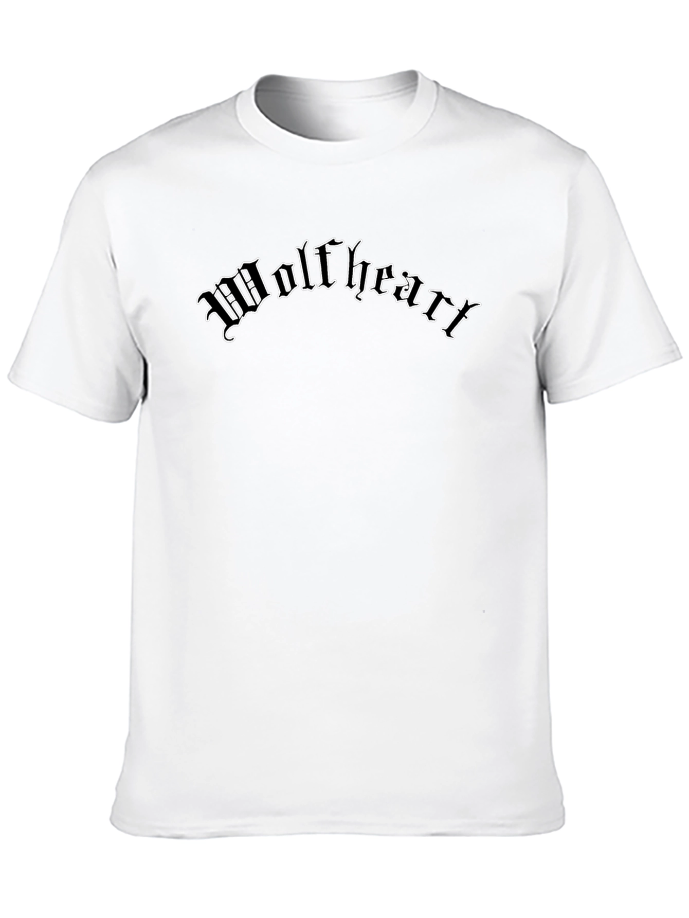 Wolfheart Black Graphic Tee - Edgy Style