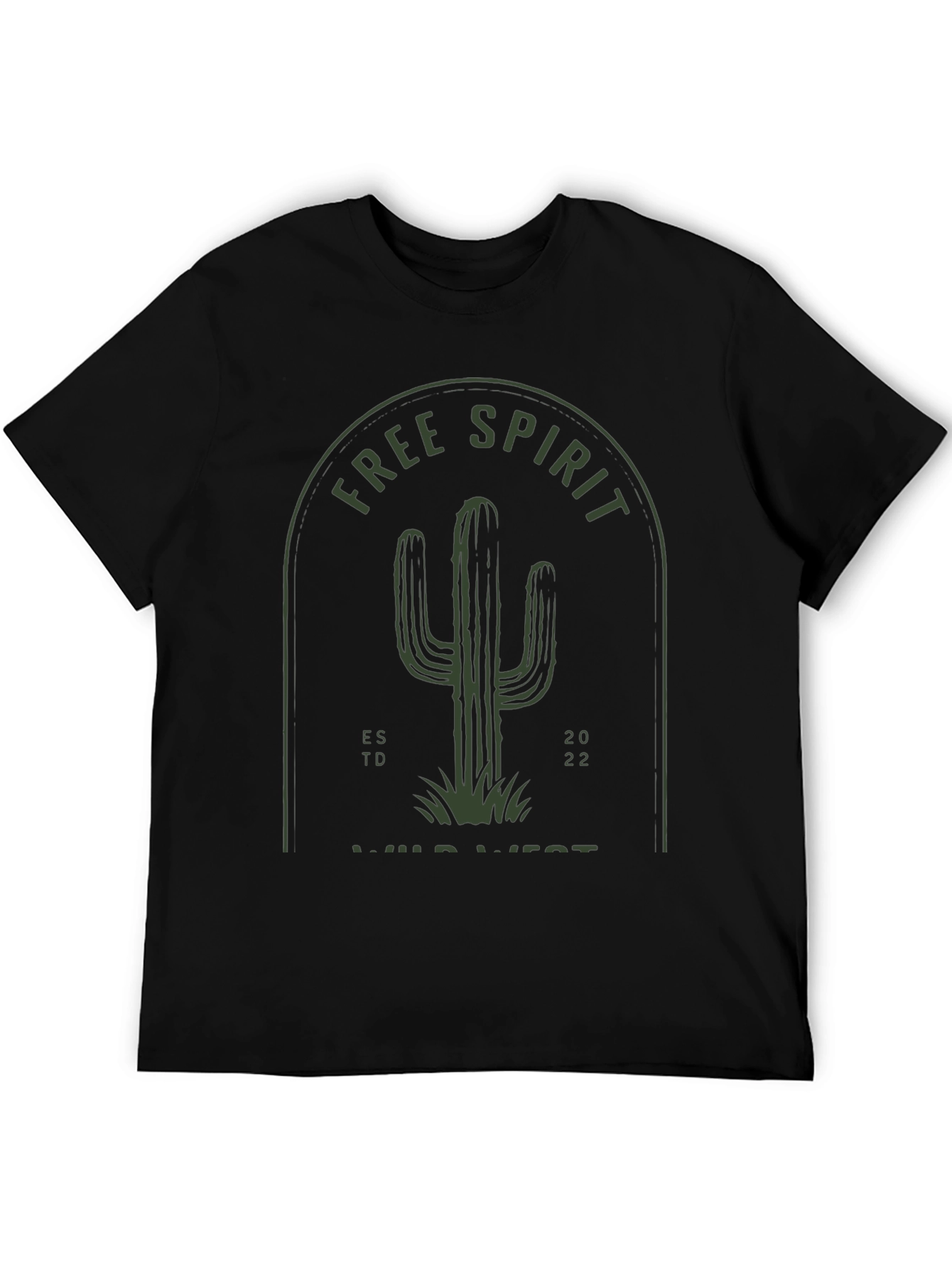 Free Spirit Wild West Graphic T-Shirt
