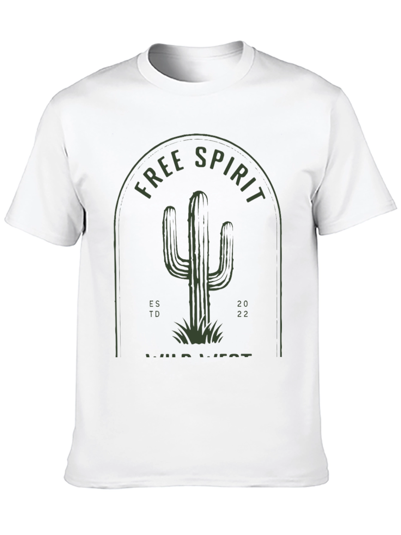 Free Spirit Wild West Graphic T-Shirt
