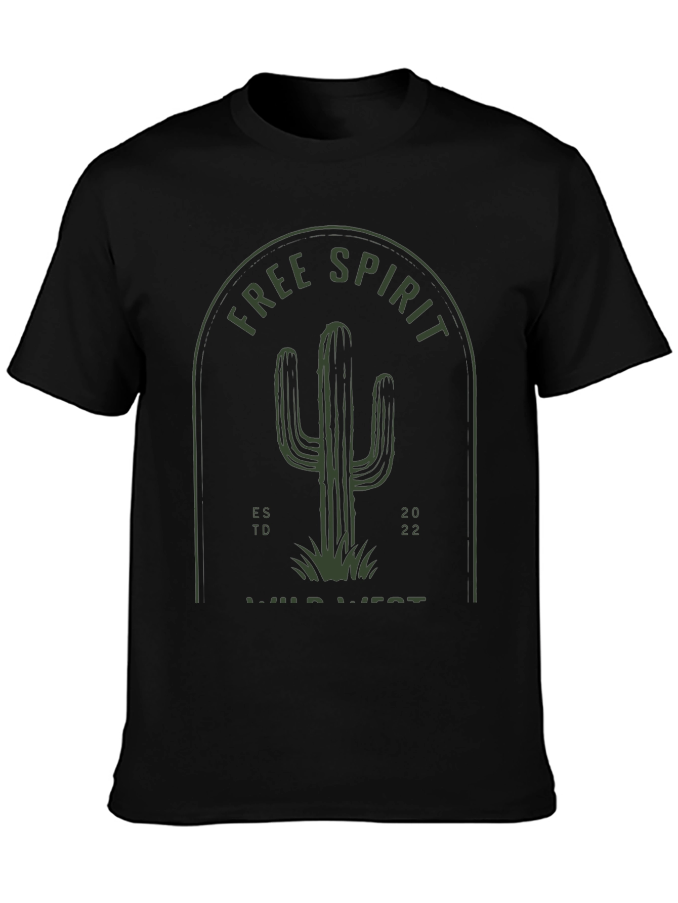 Free Spirit Wild West Graphic T-Shirt