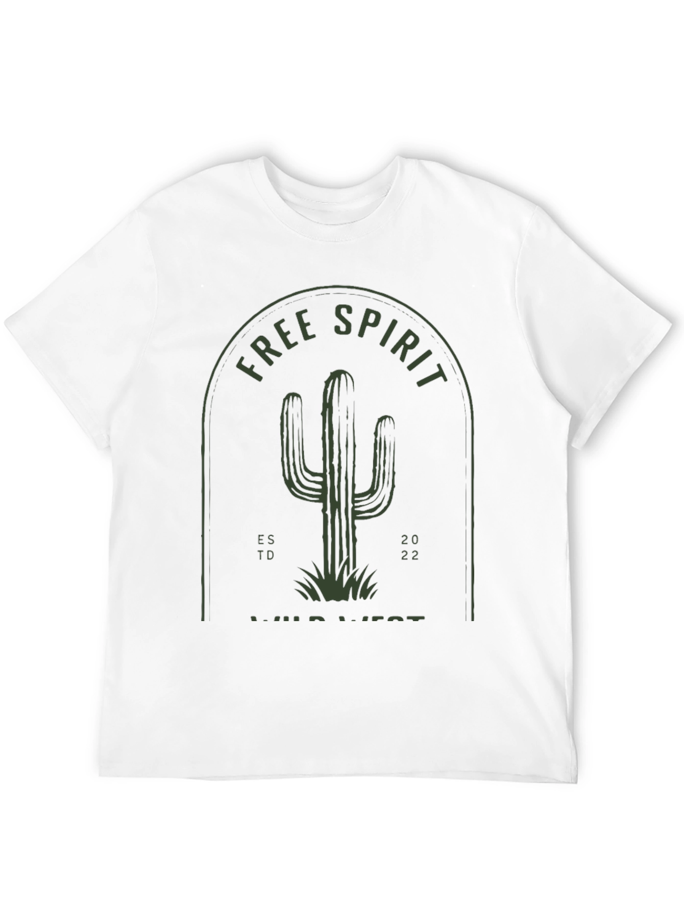 Free Spirit Wild West Graphic T-Shirt