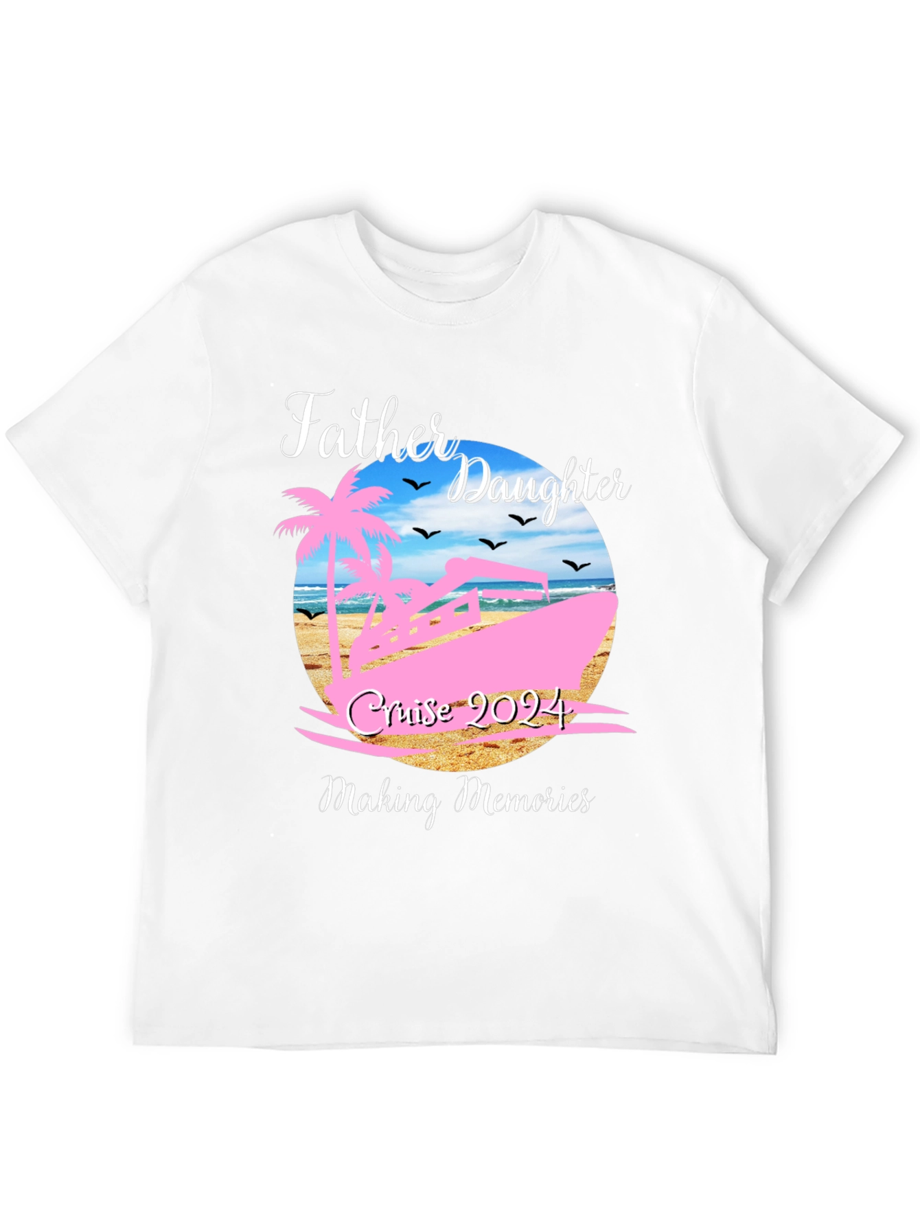 Father Daughter Cruise 2024 Matching Vacation Tee