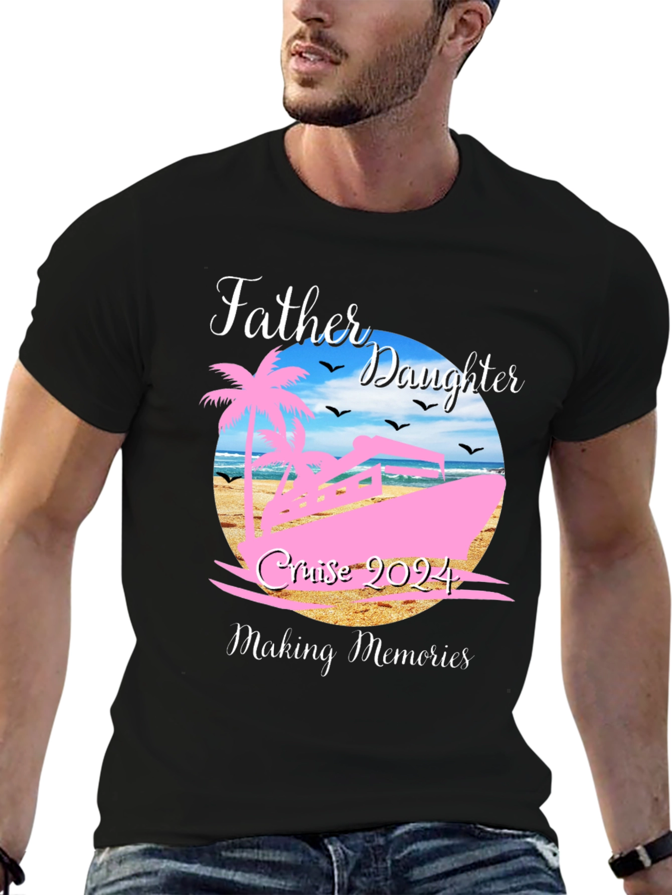 Father Daughter Cruise 2024 Matching Vacation Tee