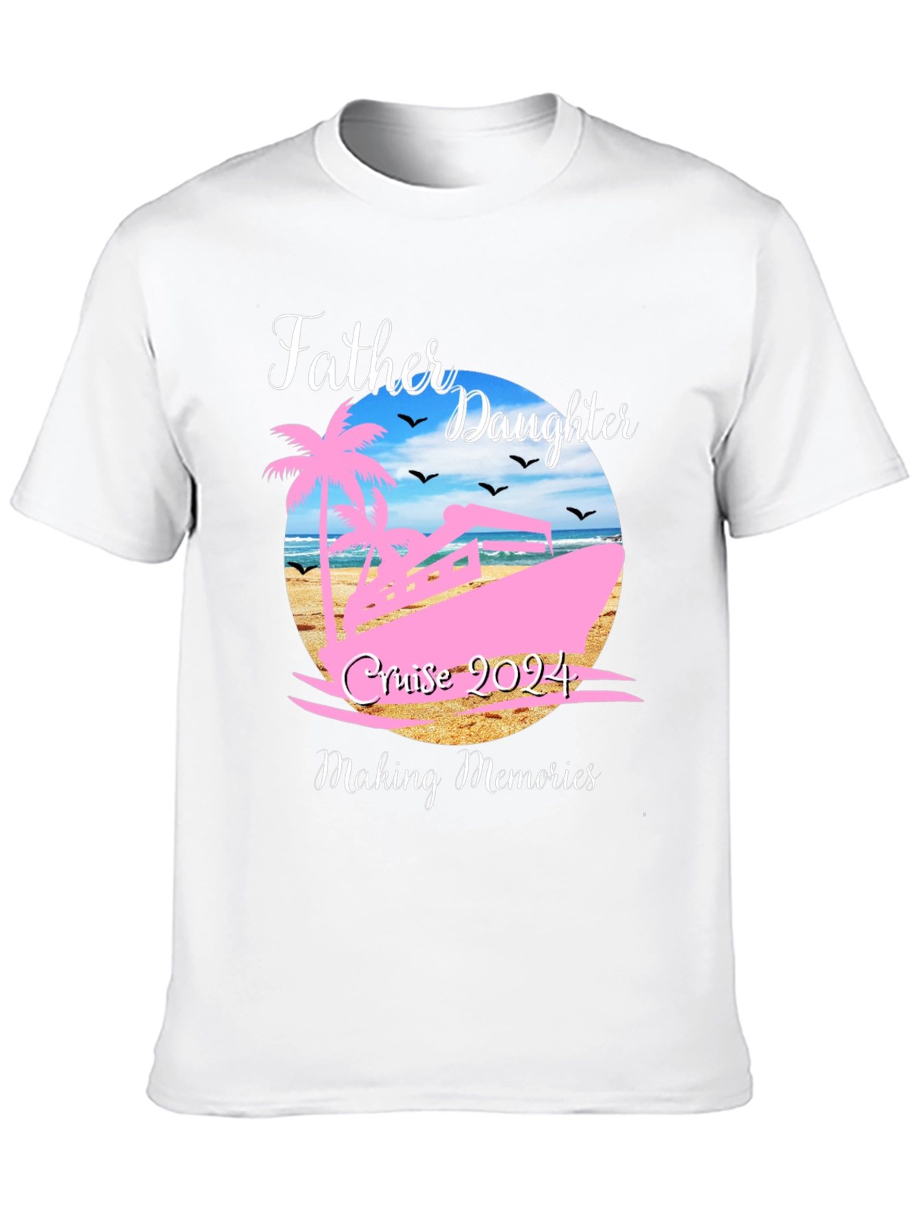 Father Daughter Cruise 2024 Matching Vacation Tee