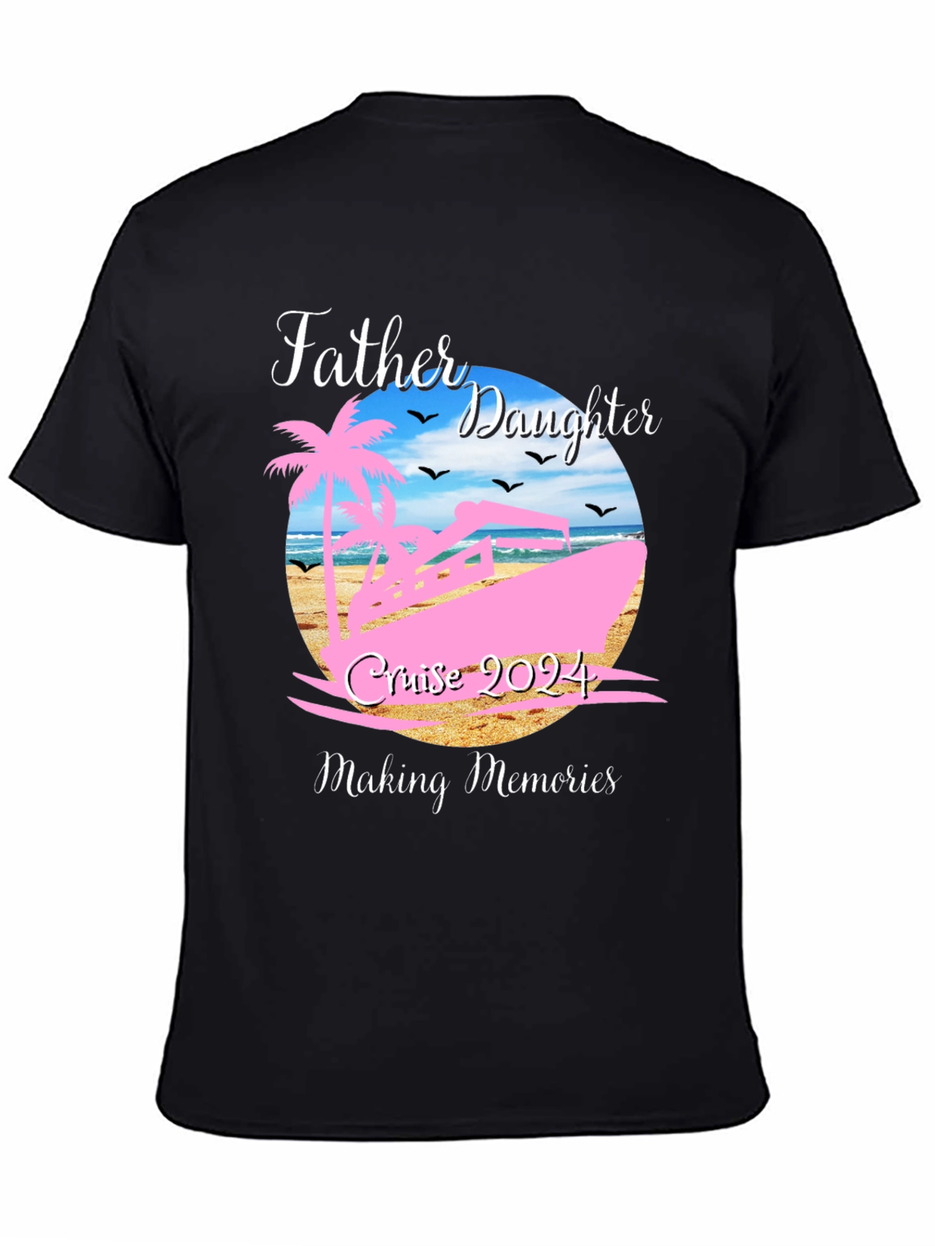 Father Daughter Cruise 2024 Matching Vacation Tee