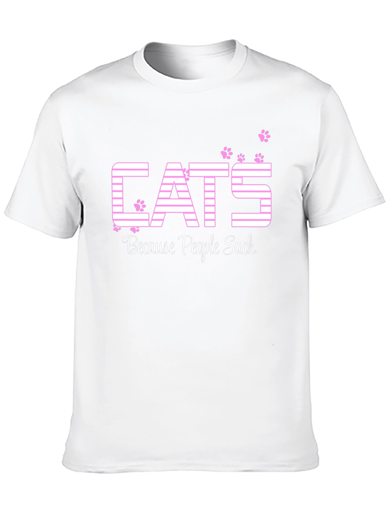 Cats Because People Suck T-Shirt