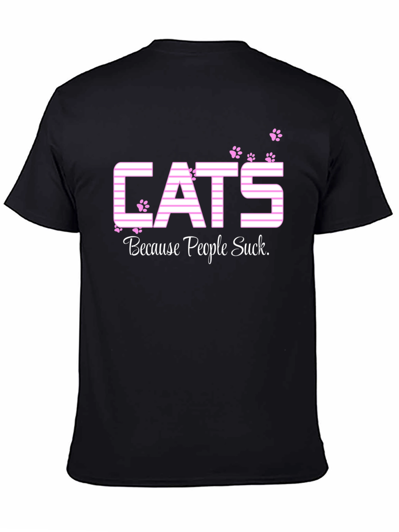 Cats Because People Suck T-Shirt