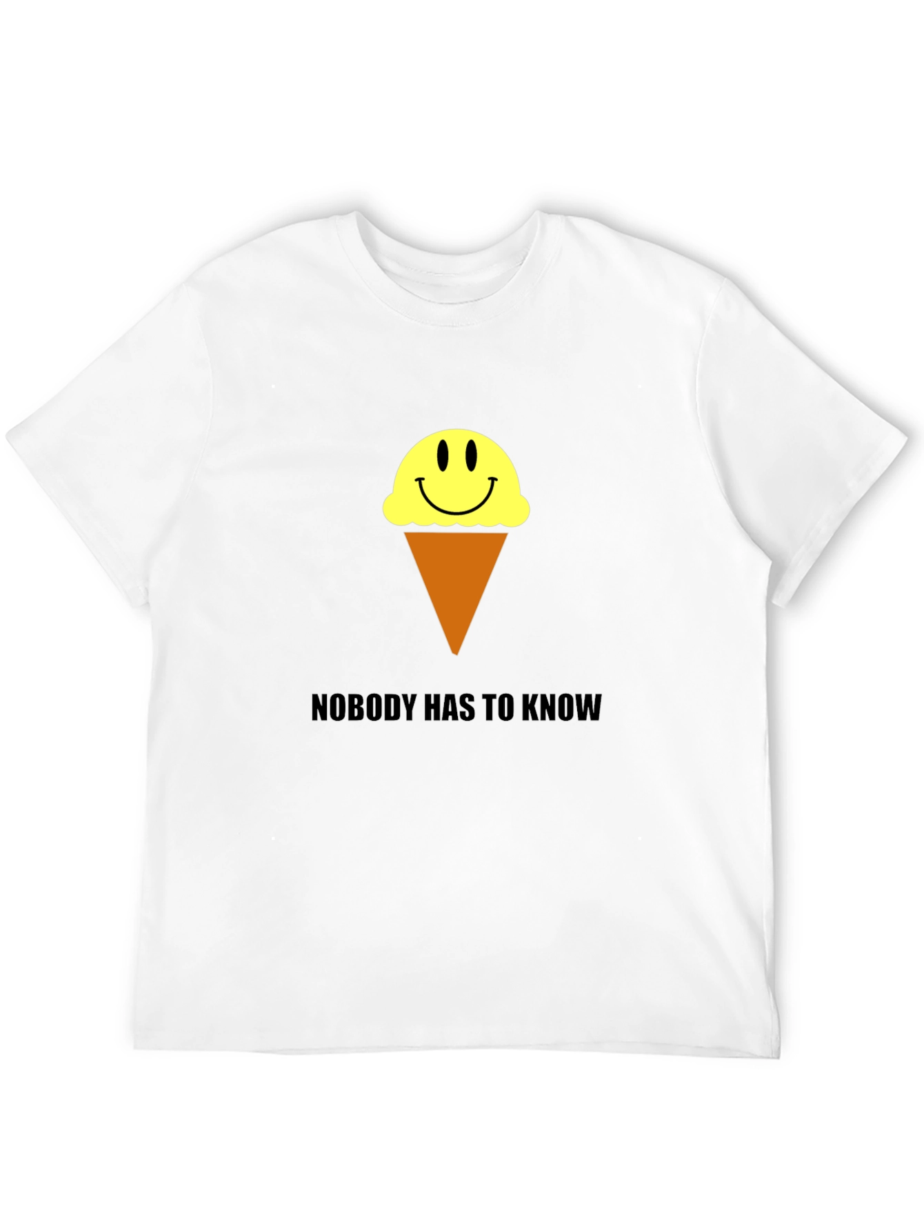 Ice Cream Smile T-Shirt - Nobody Has to Know