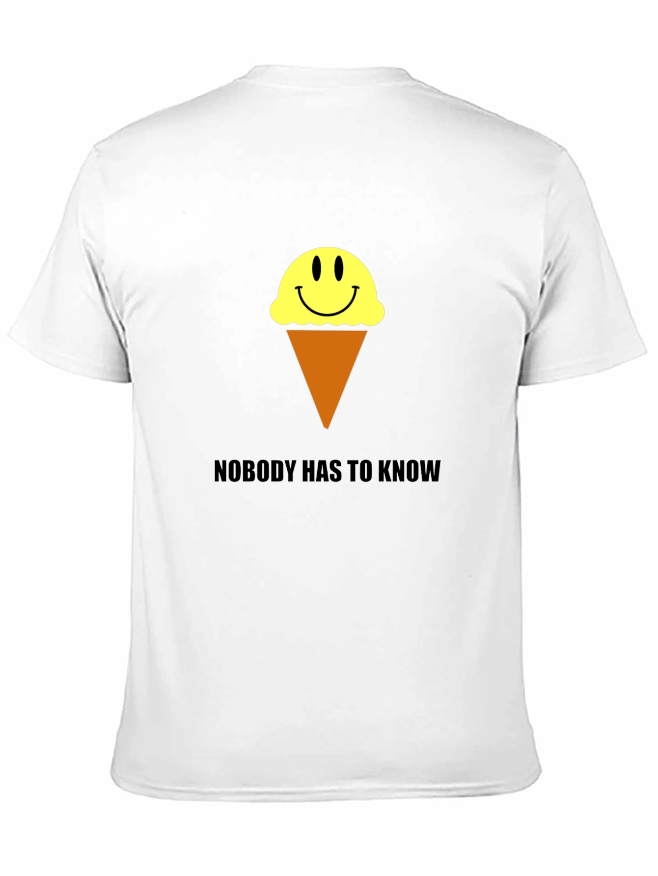 Ice Cream Smile T-Shirt - Nobody Has to Know
