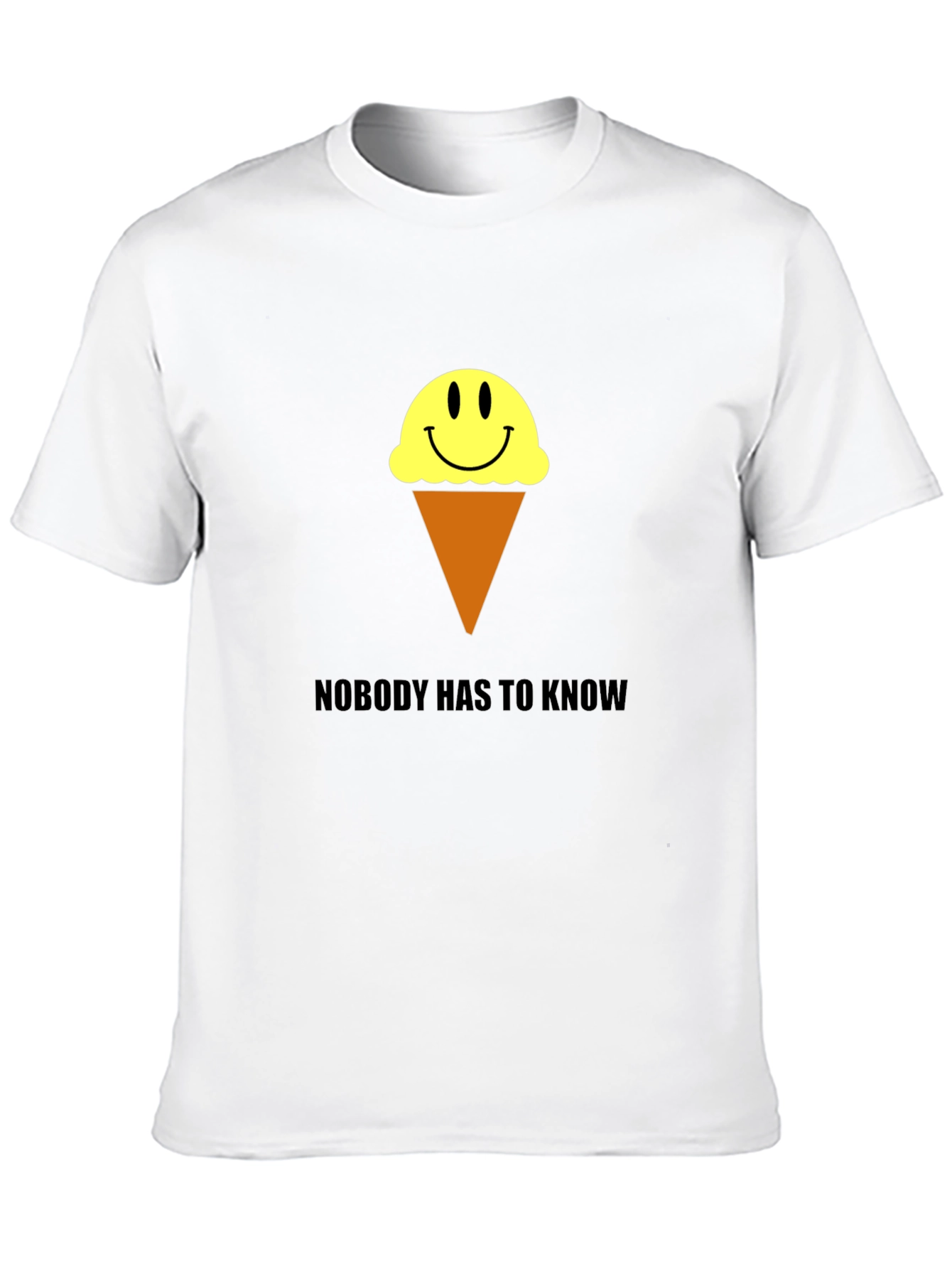 Ice Cream Smile T-Shirt - Nobody Has to Know