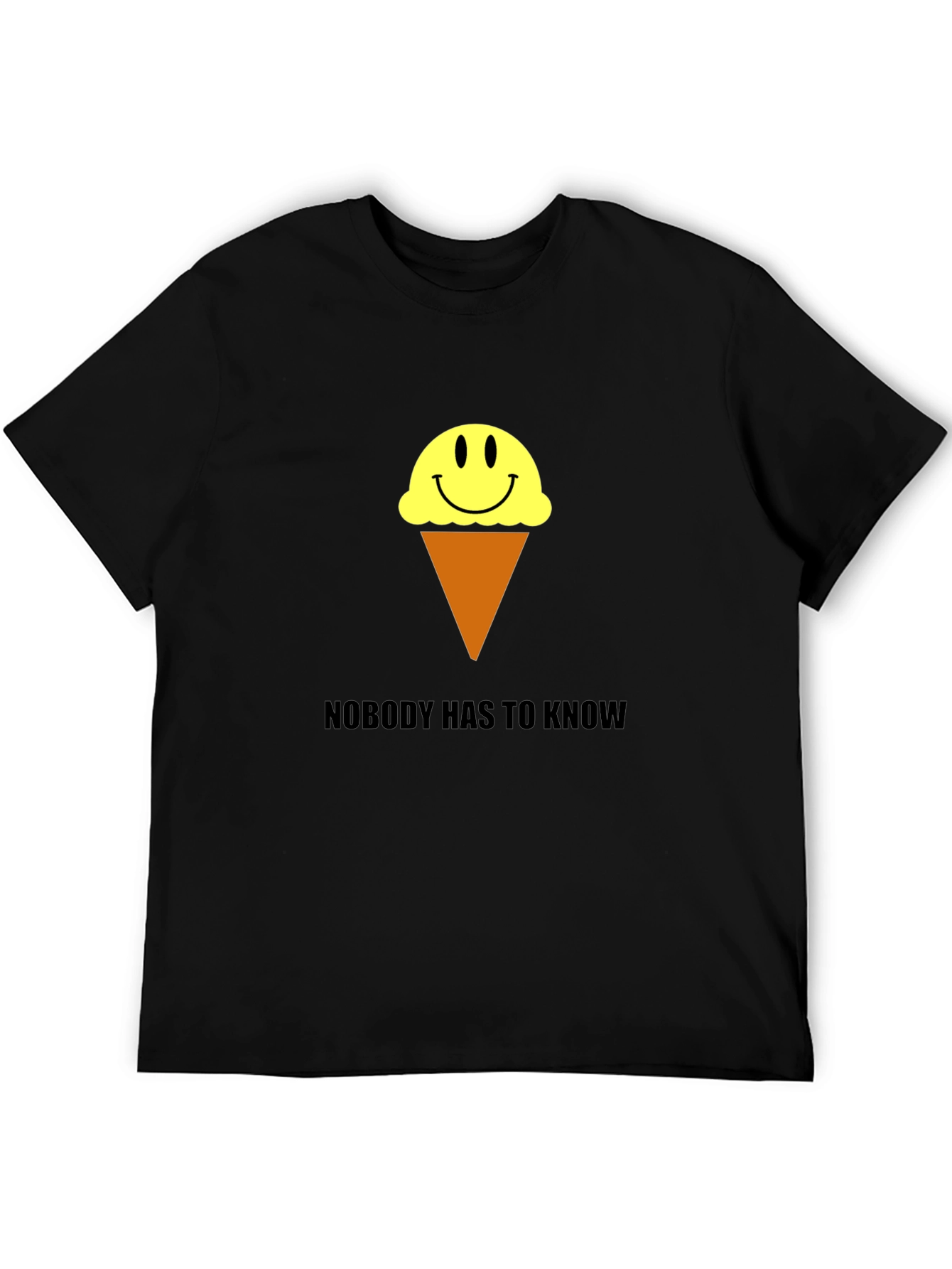 Ice Cream Smile T-Shirt - Nobody Has to Know