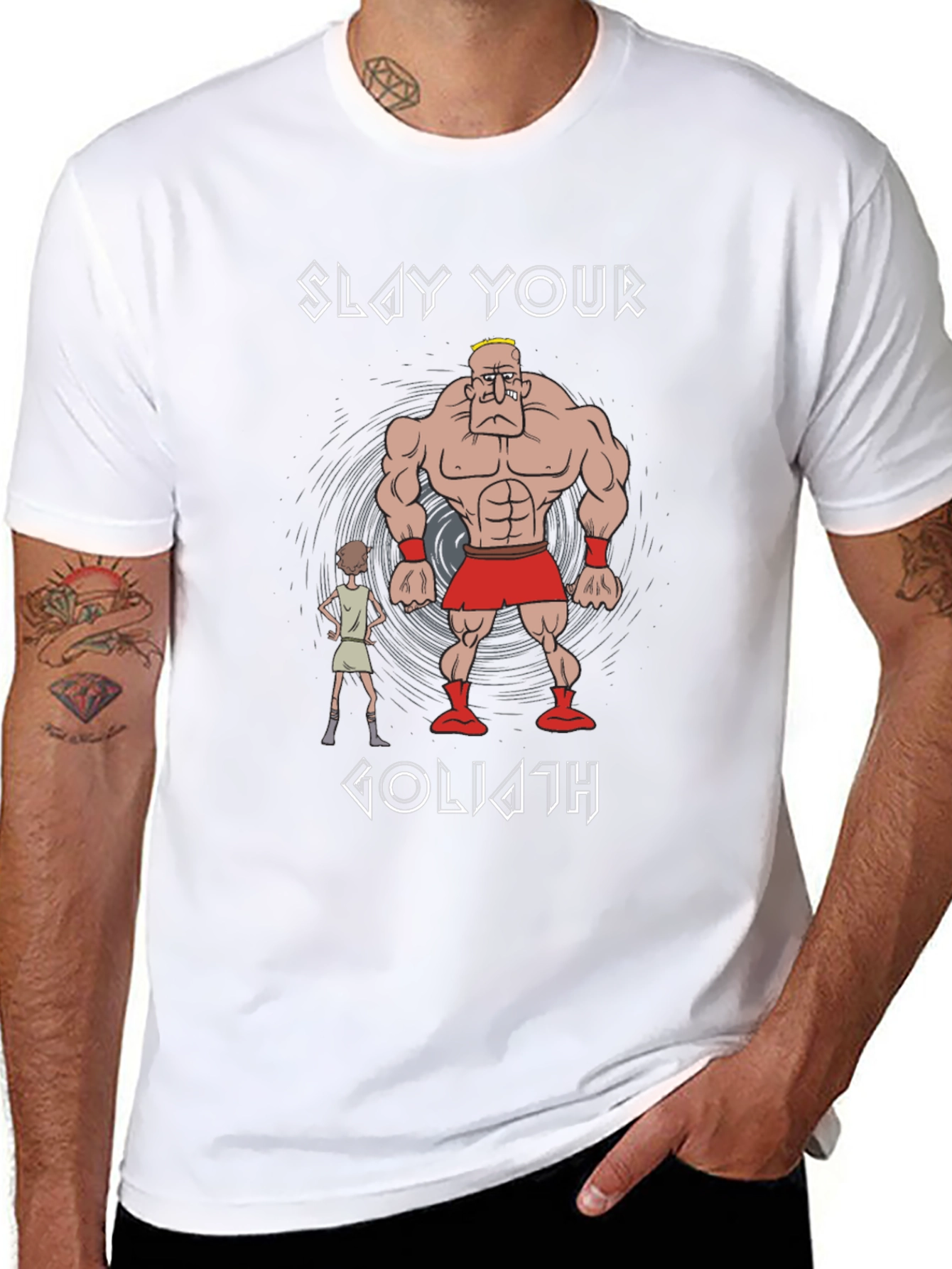 Slay Your Goliath Graphic T-Shirt