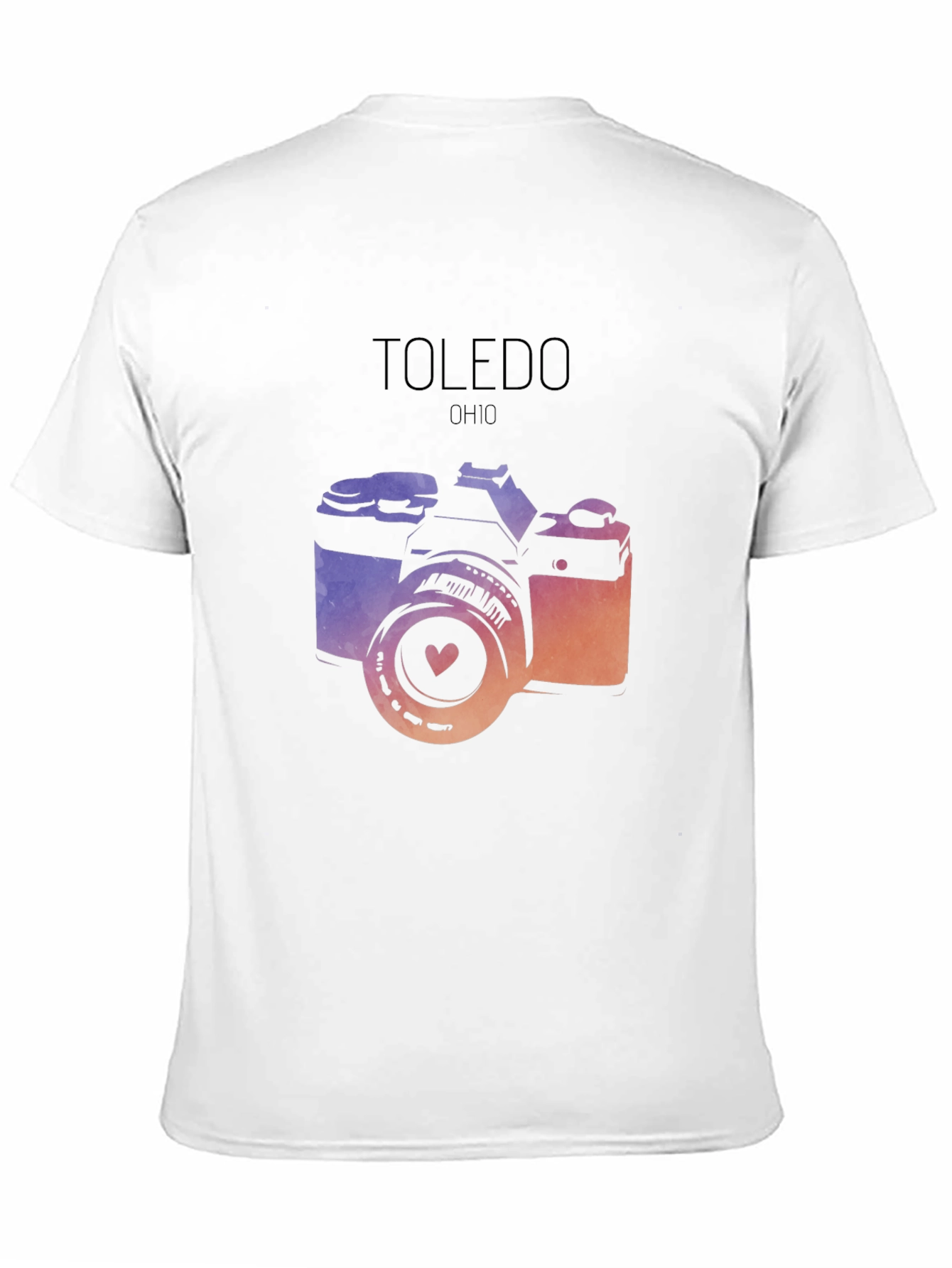 Toledo Ohio Camera Graphic T-Shirt