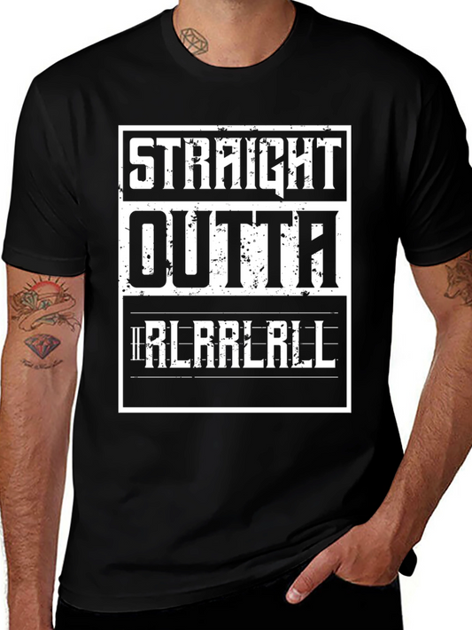 Straight Outta Rlarlrll Graphic T-Shirt