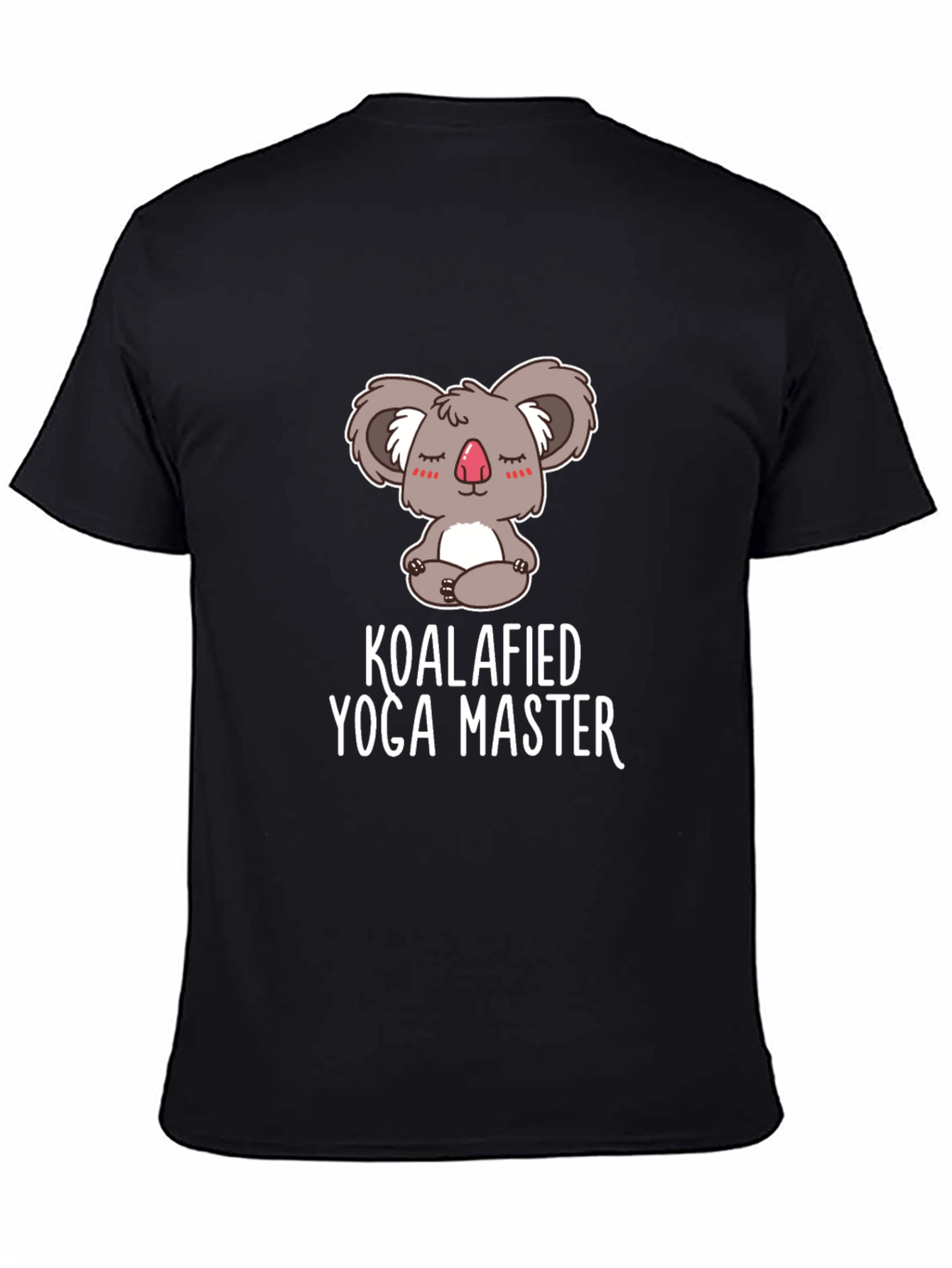 Koalafied Yoga Master Black T-Shirt