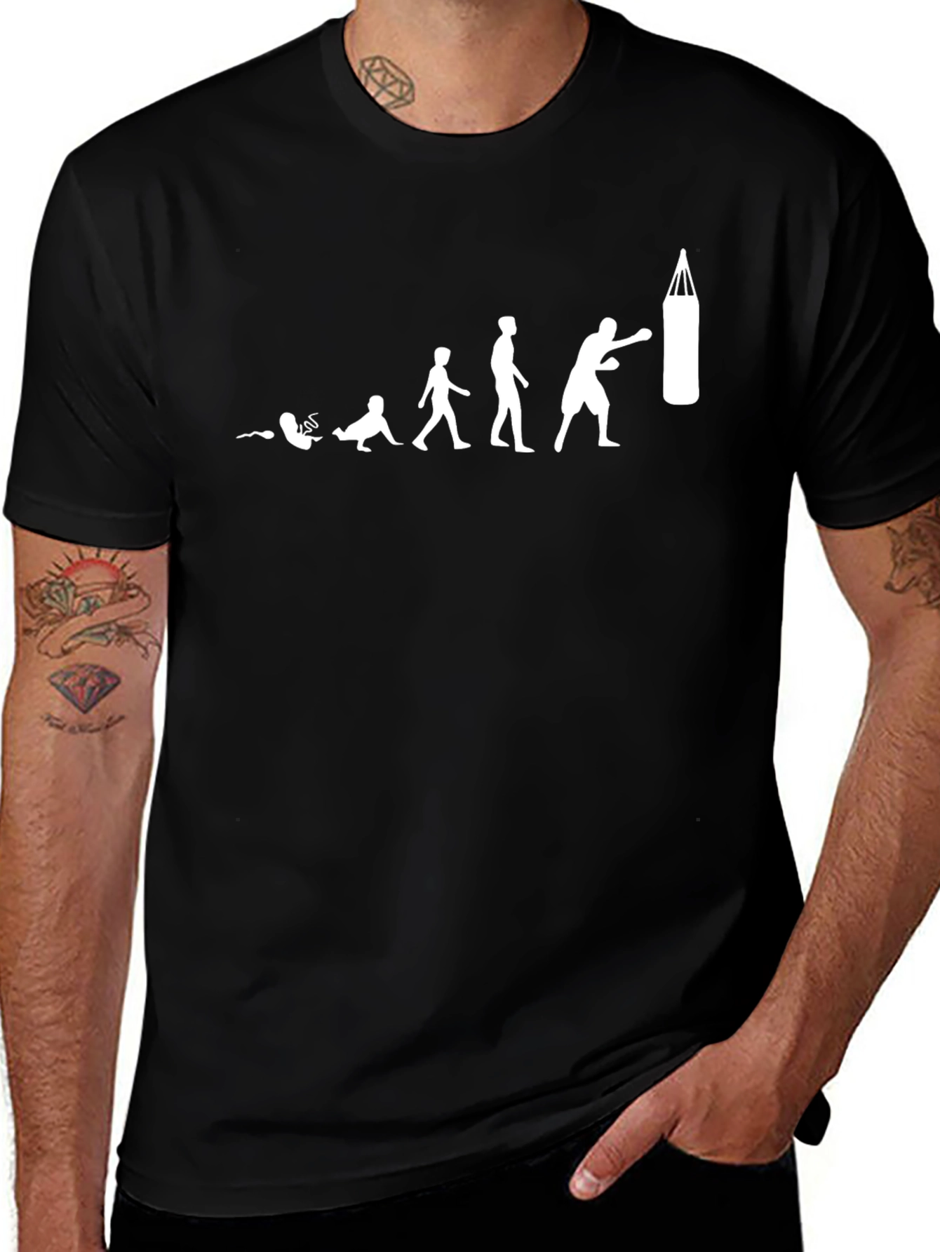 Evolution of a Boxer Graphic T-Shirt