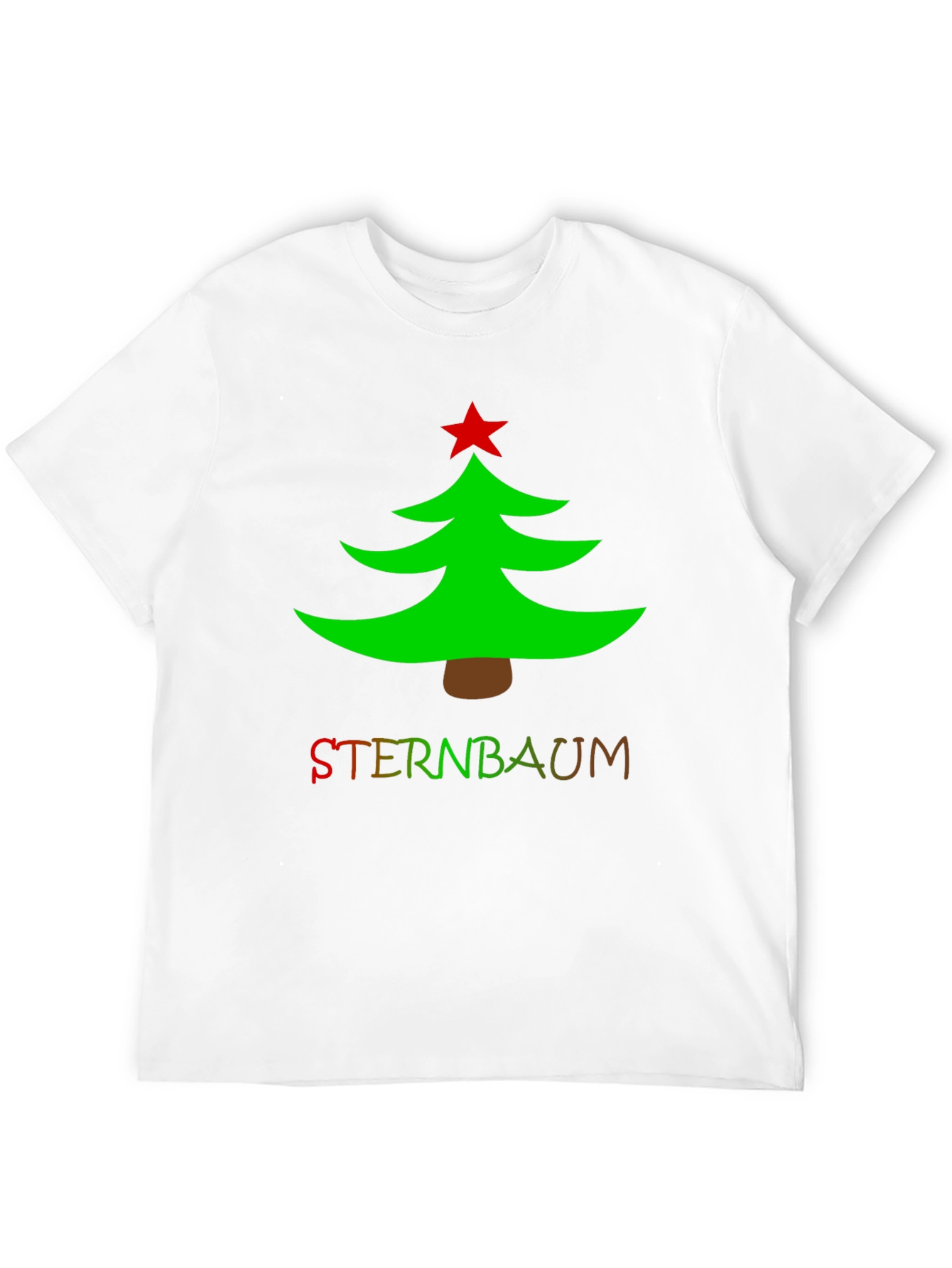 Festive Christmas Tree Graphic Tee