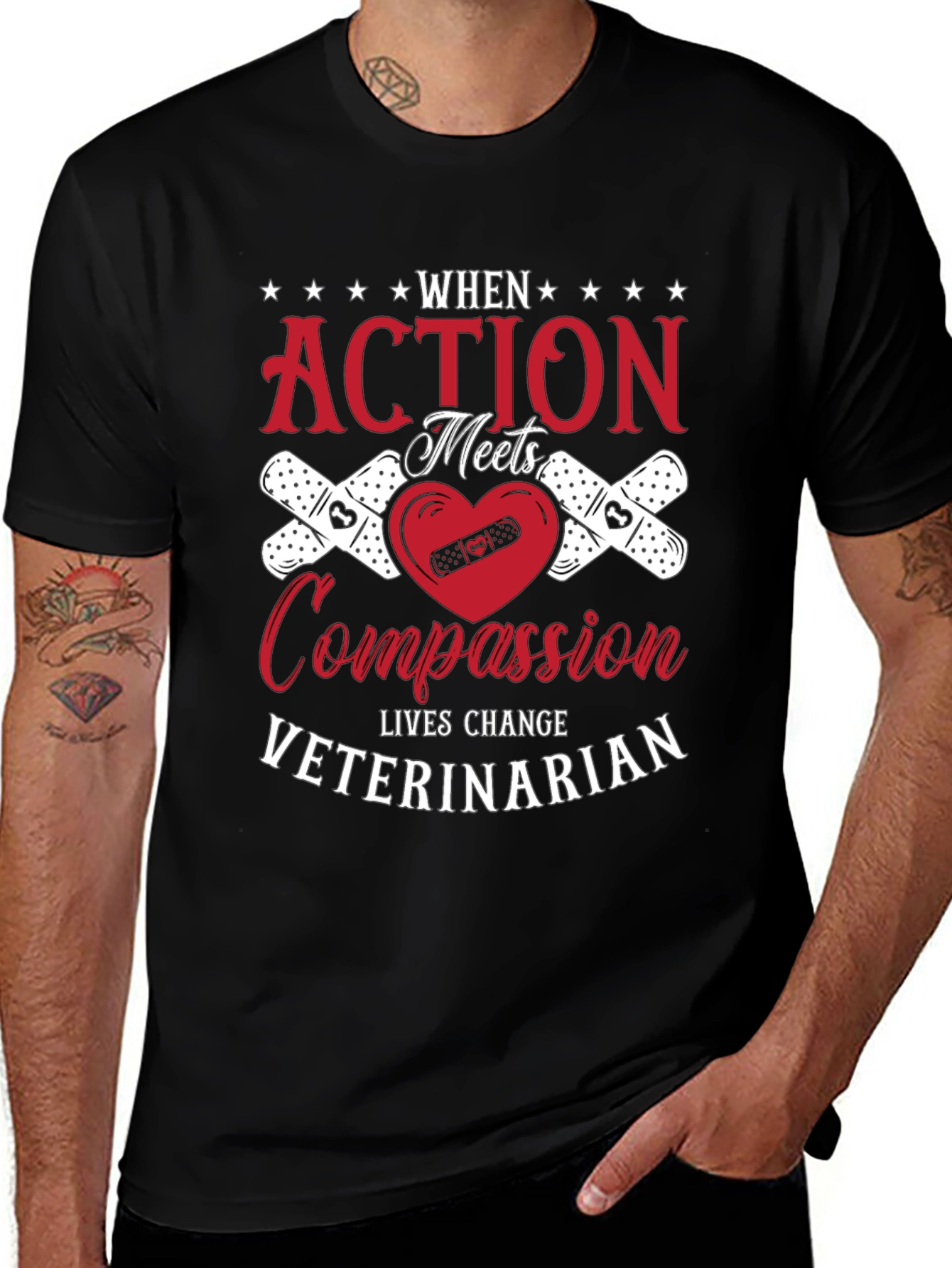 Veterinarian Action Compassion T-Shirt
