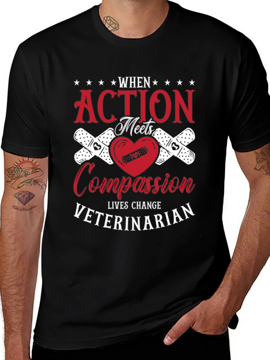 Veterinarian Action Compassion T-Shirt