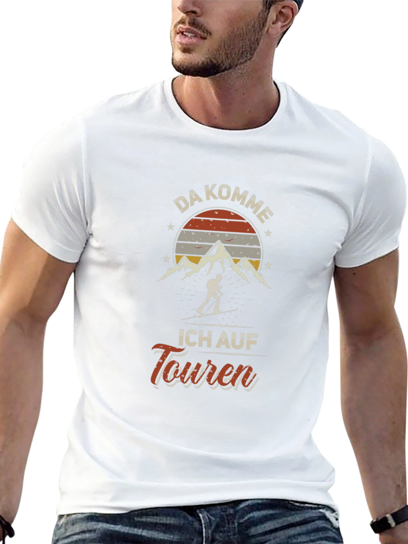 Da Komme Ich Auf Touren Ski Touring T-Shirt