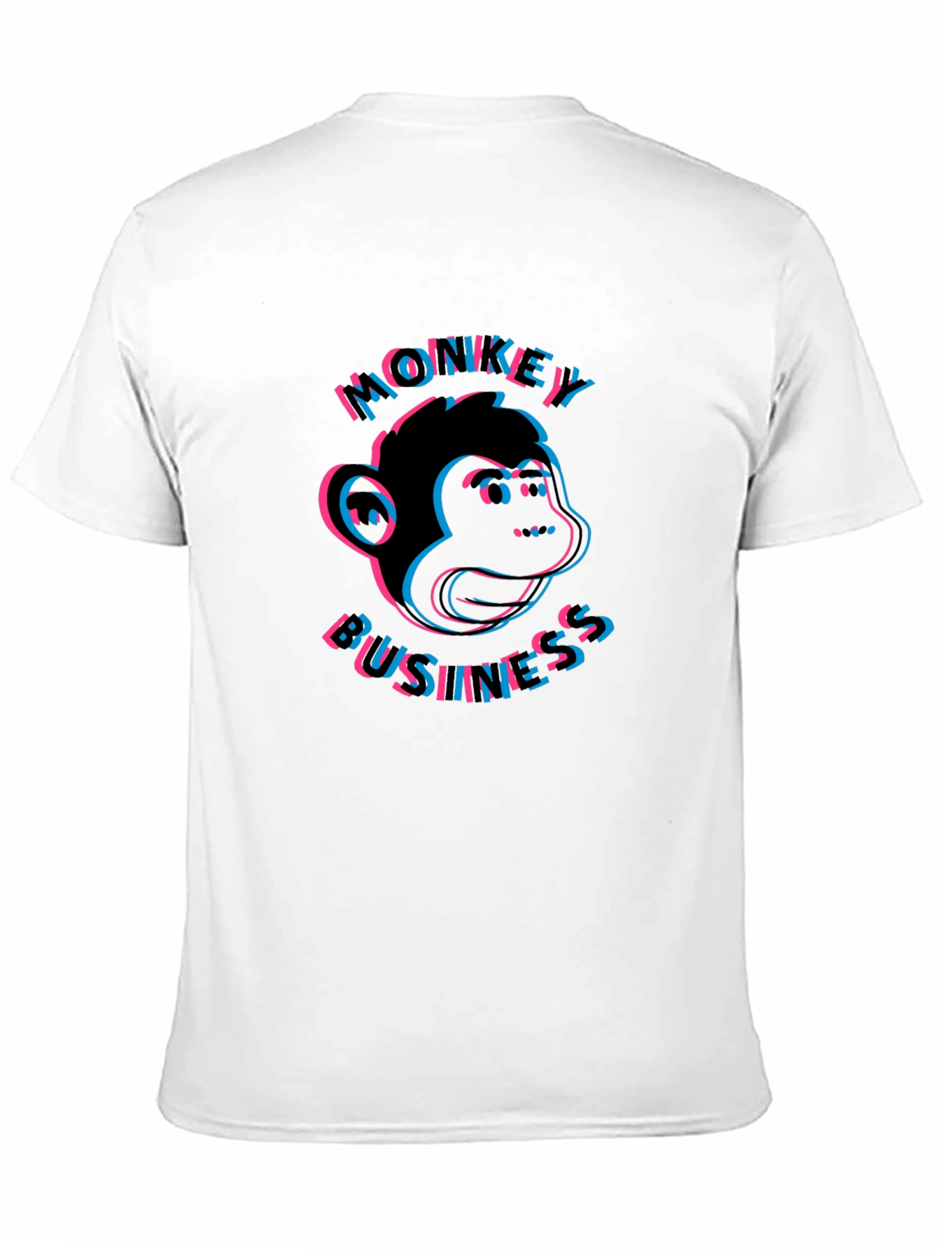Monkey Business Graphic Tee - Black