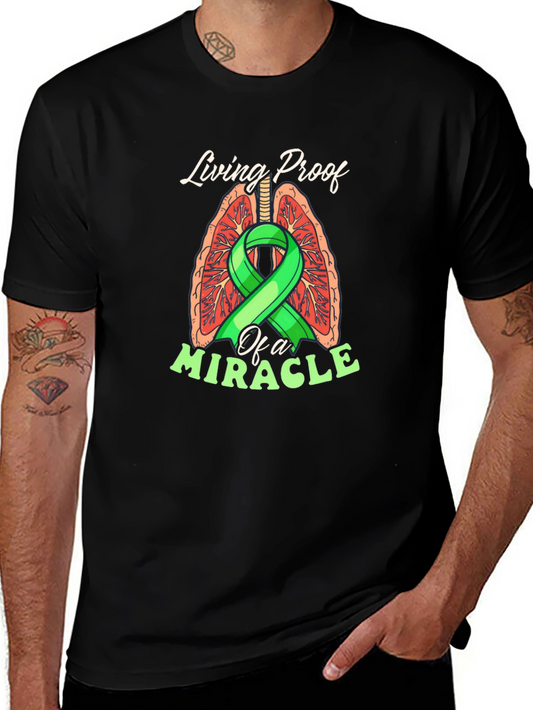 Living Proof Miracle Lung Cancer Awareness T-Shirt