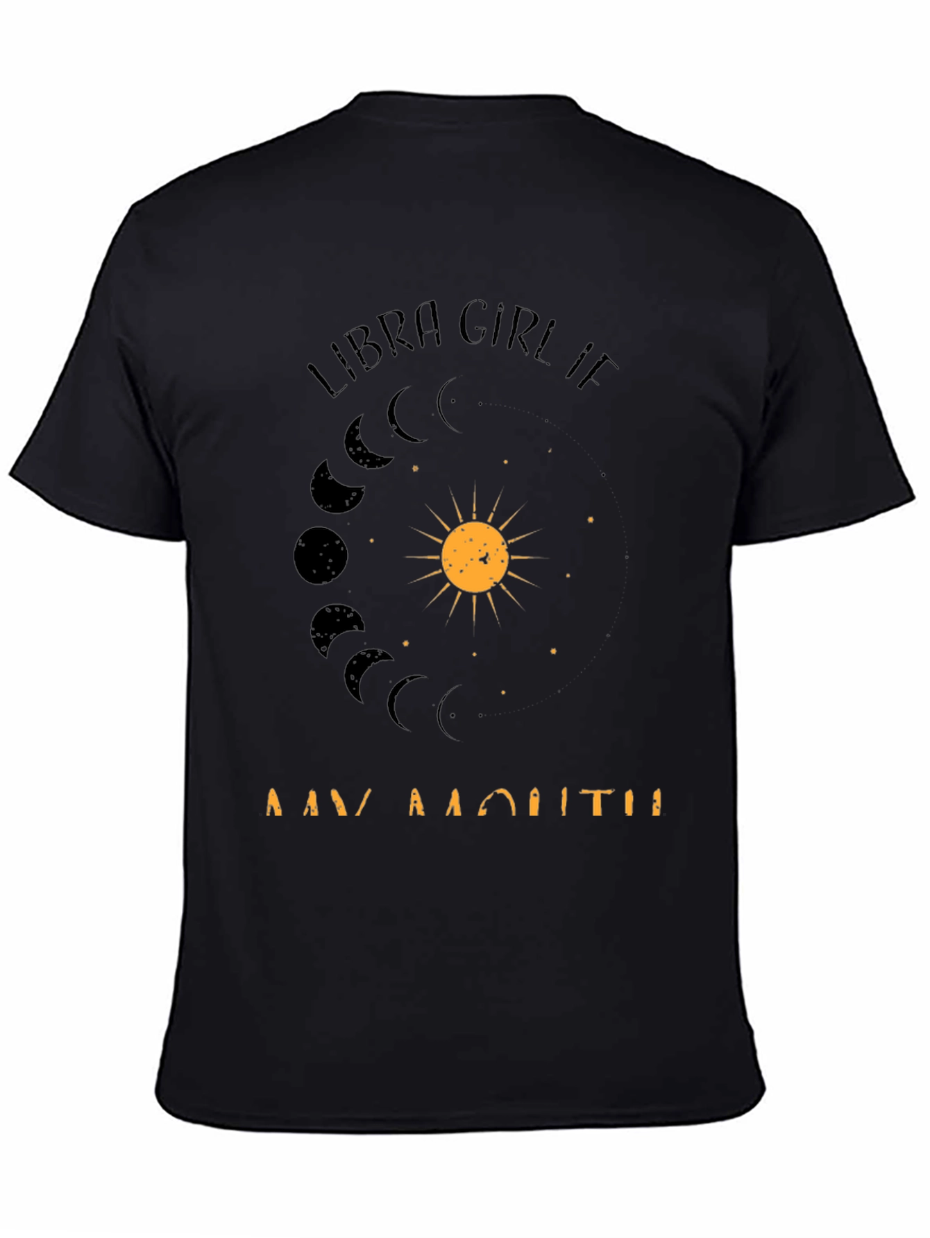 Libra Girl Birthday Month T-Shirt - Zodiac Design