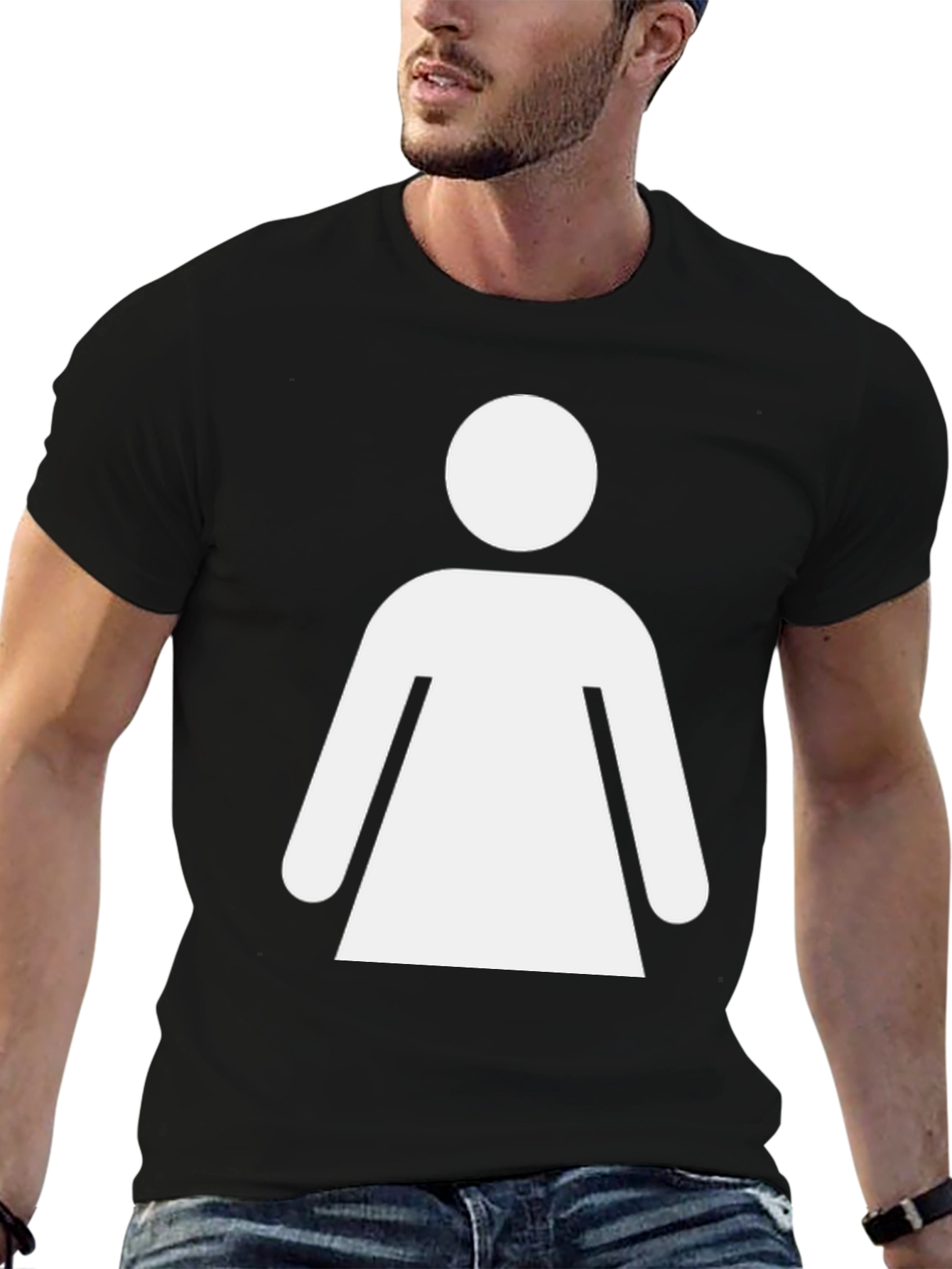 Gender Icon Black T-Shirt