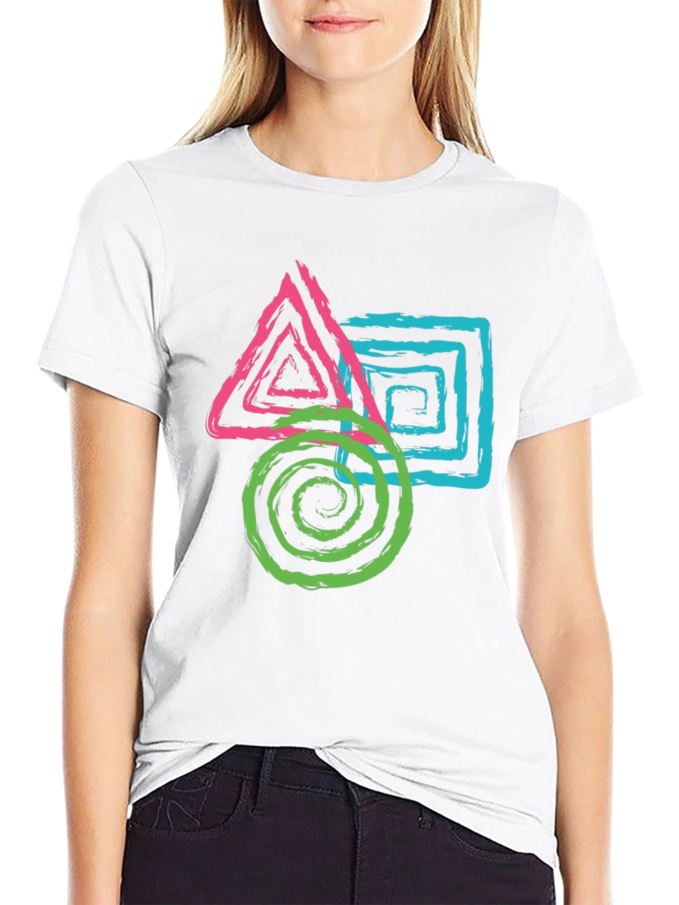 Geometric Design T-Shirt