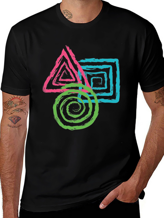 Geometric Design T-Shirt