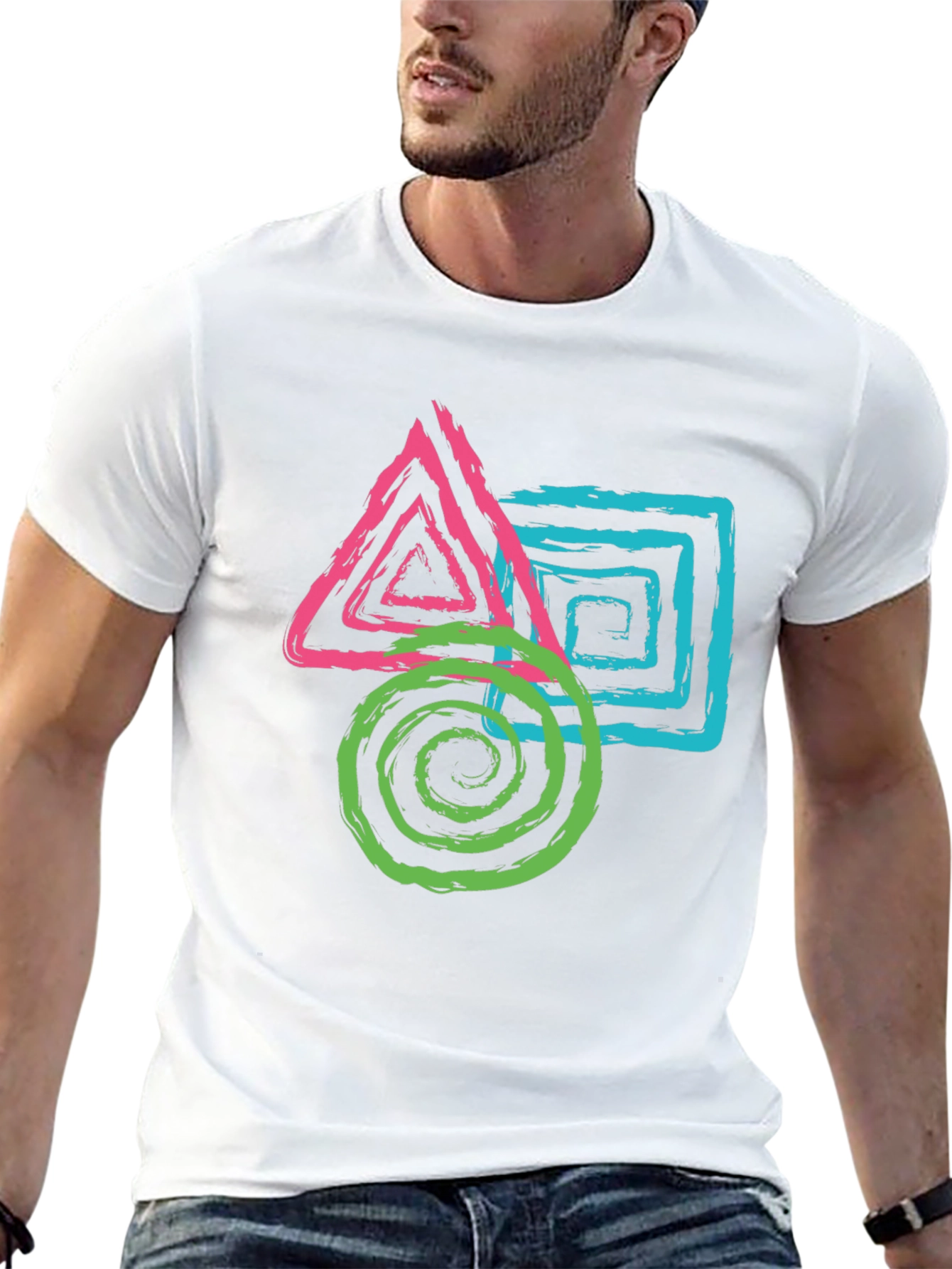 Geometric Design T-Shirt