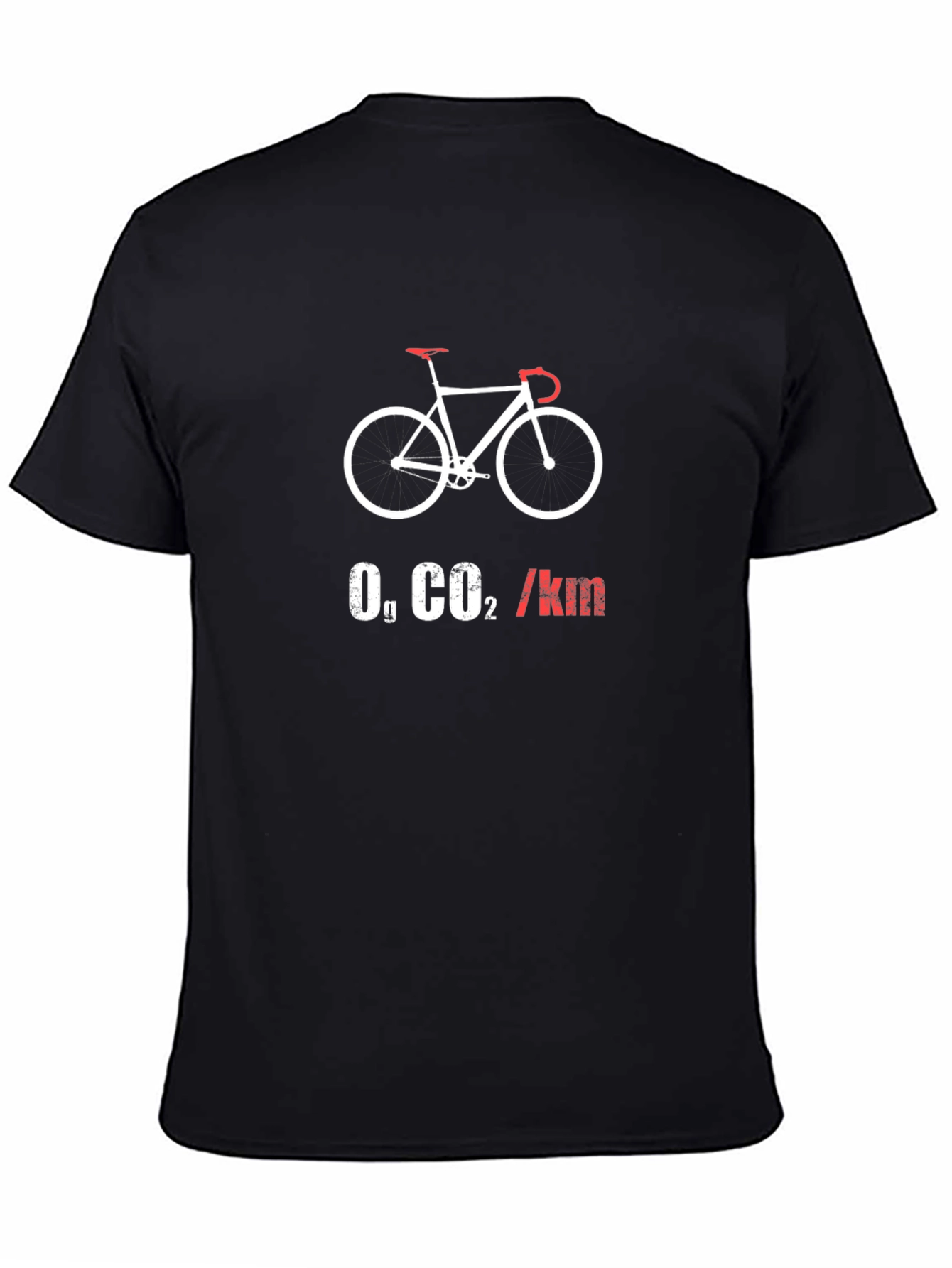 Eco-Friendly Bike T-Shirt - Zero CO2 Emissions