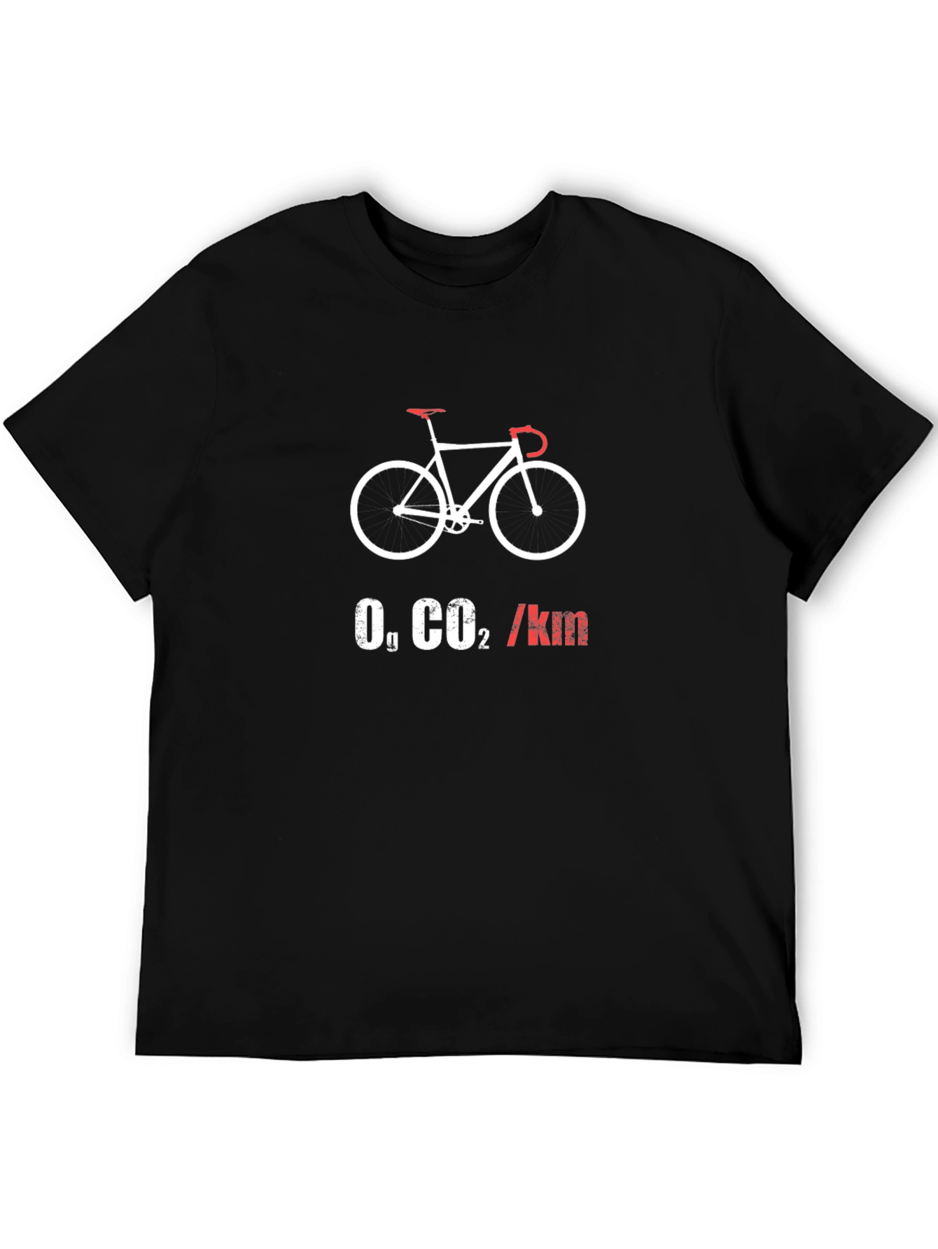 Eco-Friendly Bike T-Shirt - Zero CO2 Emissions