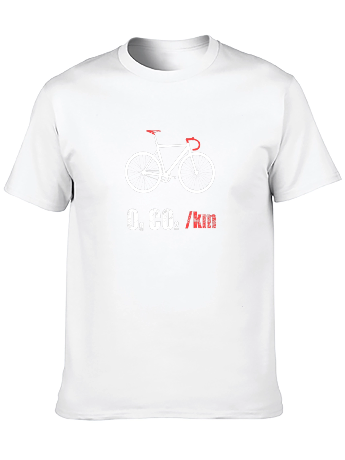 Eco-Friendly Bike T-Shirt - Zero CO2 Emissions