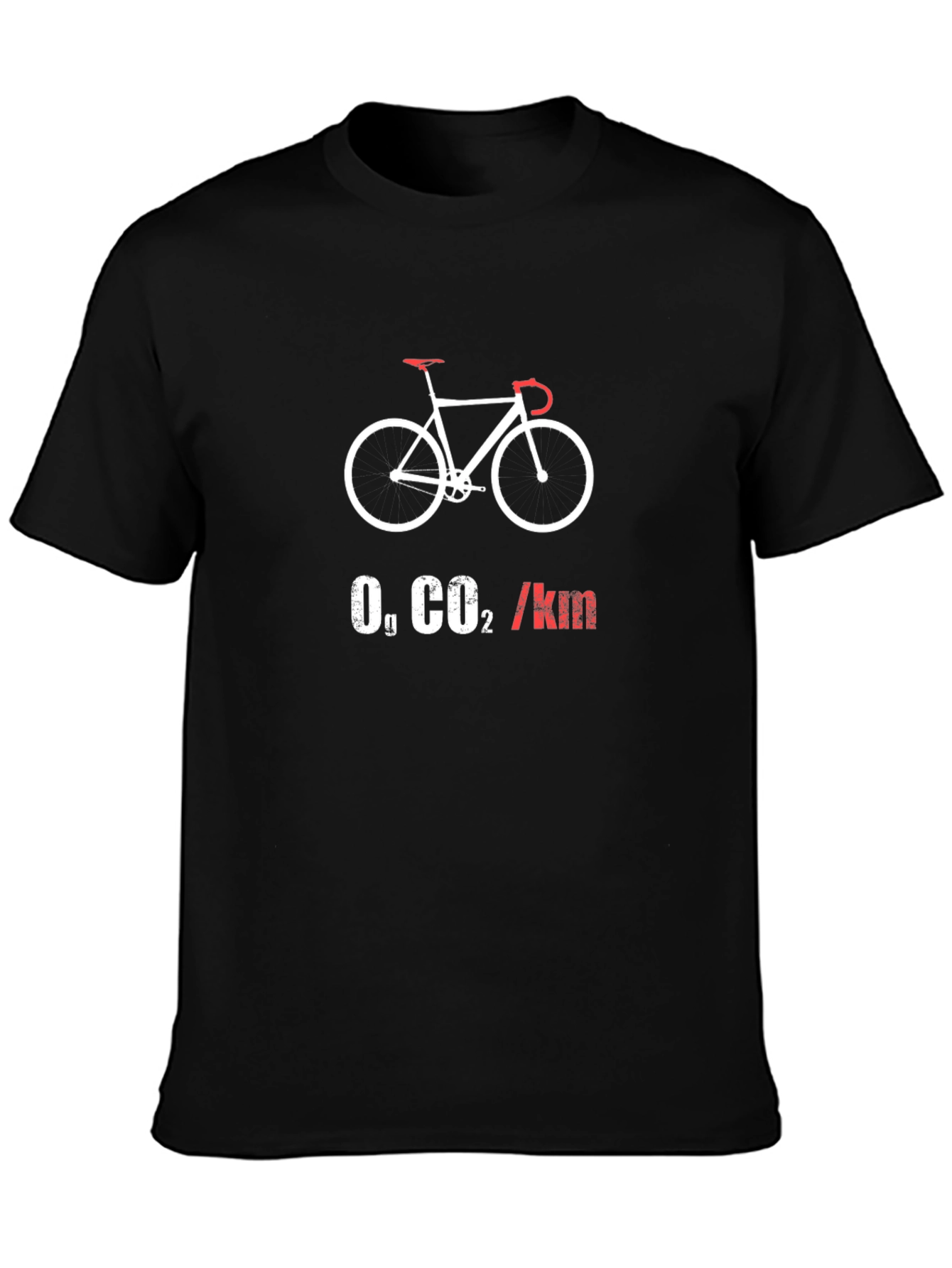 Eco-Friendly Bike T-Shirt - Zero CO2 Emissions