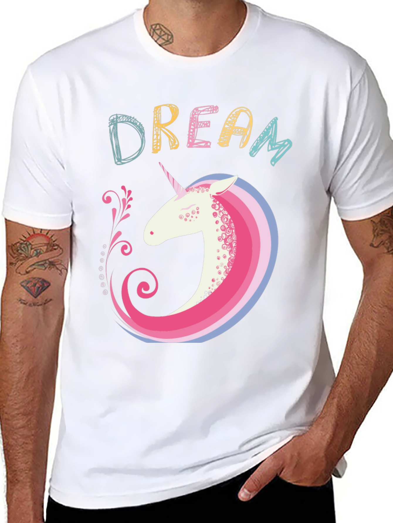 Dream Unicorn Graphic T-Shirt