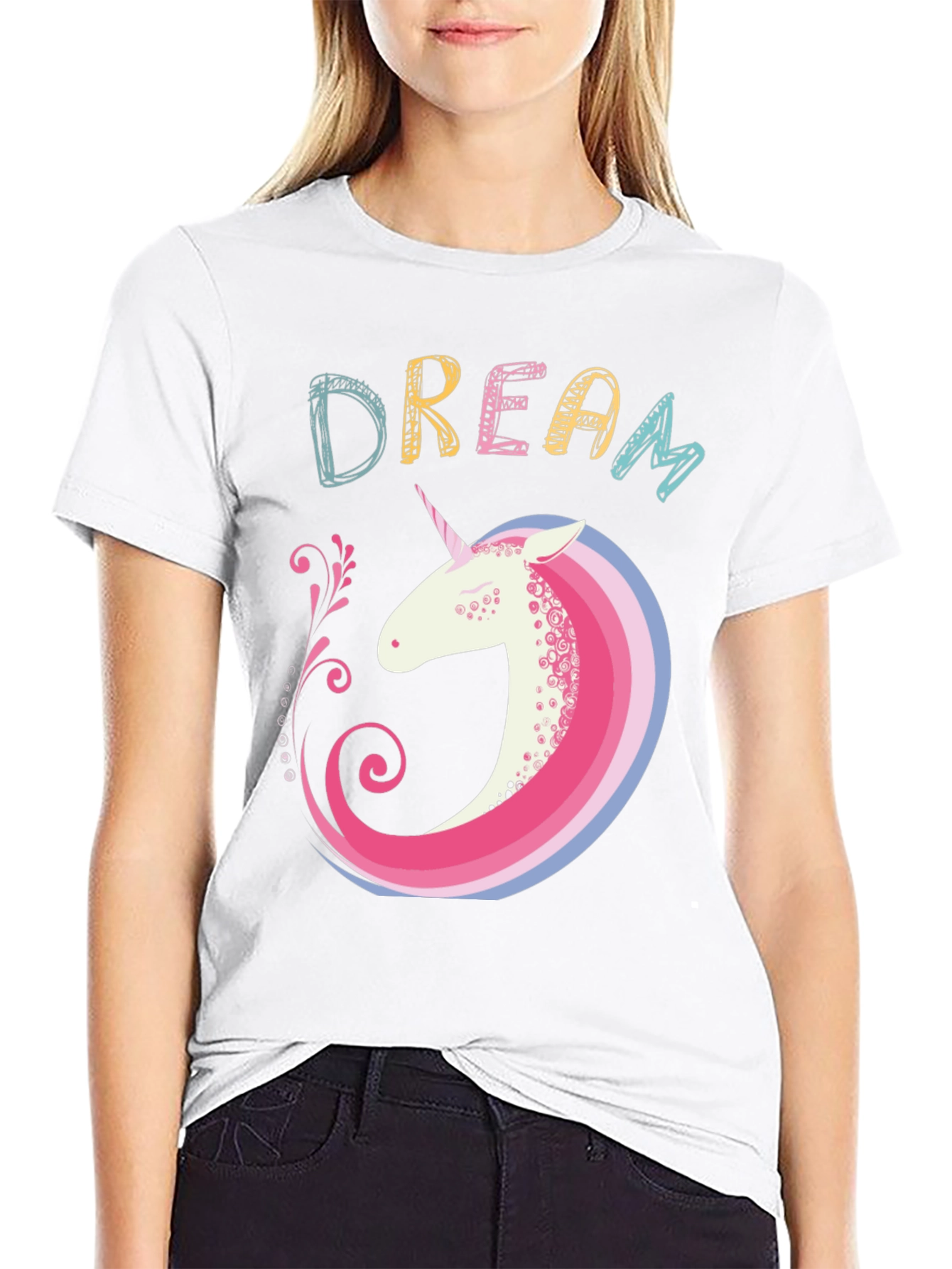 Dream Unicorn Graphic T-Shirt